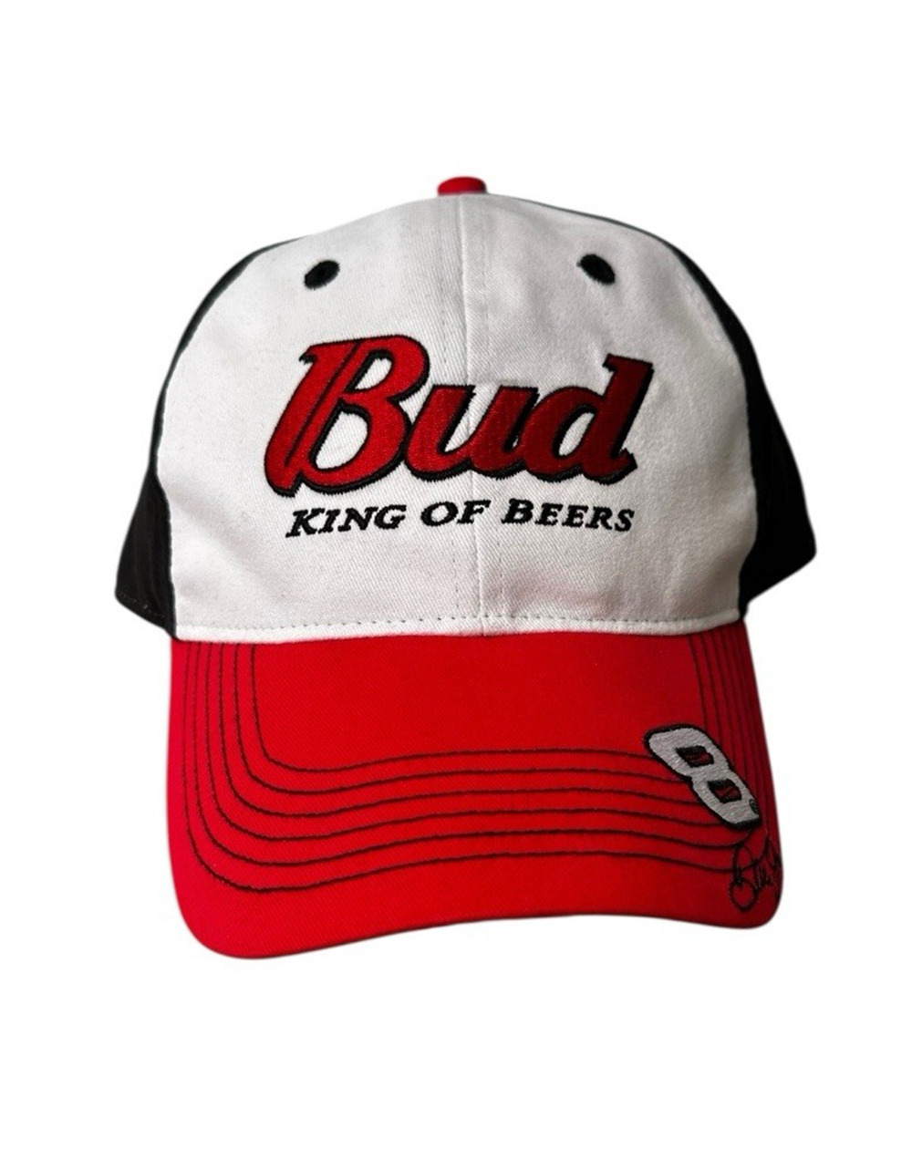 Bud King of Beers Chase Authentics Baseball Cap Hat Adjustable Embroidered